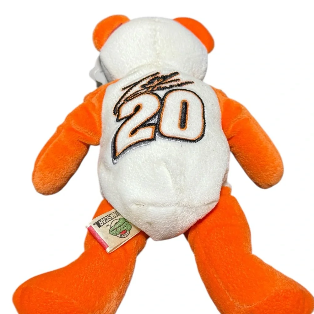 Orange and White Stuffed Bear‎
